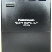 Panasonic VEQ1004 Pre-Owned VCR Remote Control, Factory Original