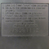 Panasonic VSQS1112 Pre-Owned Program Director VCR Remote Control, Factory Original