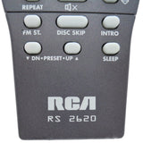 RCA RS 2620 Pre-Owned Audio System Remote Control