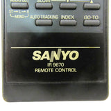 Sanyo IR9670 Pre-Owned Factory Original VCR Remote Control