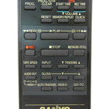 Sanyo IR9670 Pre-Owned Factory Original VCR Remote Control