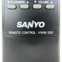 Sanyo VWM-320 Pre-Owned Factory Original VCR Remote Control