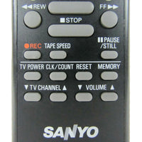 Sanyo VWM-320 Pre-Owned Factory Original VCR Remote Control