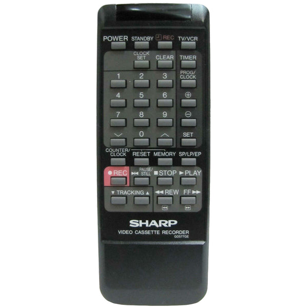 Sharp G0577GE Pre-Owned Factory Original VCR Remote Control