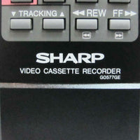 Sharp G0577GE Pre-Owned Factory Original VCR Remote Control