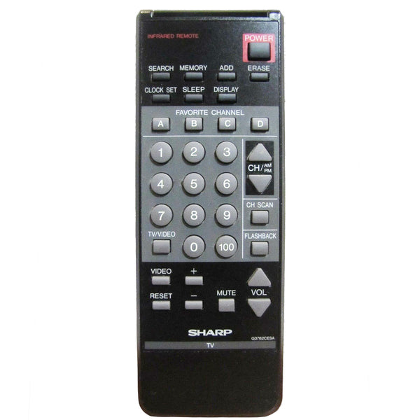 Sharp G0762CESA Pre-Owned Factory Original TV Remote Control
