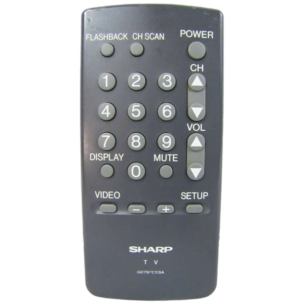Sharp G0797CESA Pre-Owned Factory Original TV Remote Control