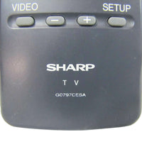Sharp G0797CESA Pre-Owned Factory Original TV Remote Control