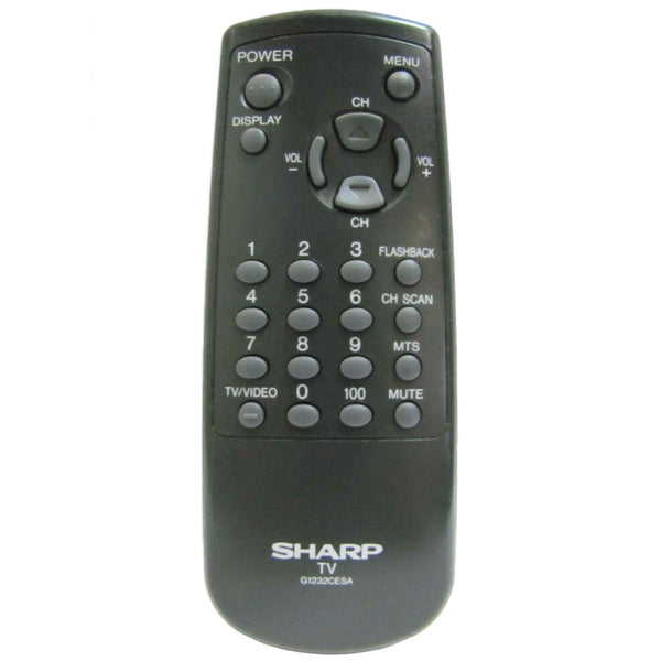 Sharp G1232CESA Pre-Owned Factory Original TV Remote Control