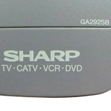 Sharp GA292SB Pre-Owned Factory Original TV Remote Control
