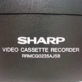 Sharp RRMCG0235AJSB Pre-Owned Factory Original VCR Remote Control