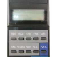 Sharp RRMCG2005YAZZ Pre-Owned Computer Projection Panel Remote Control