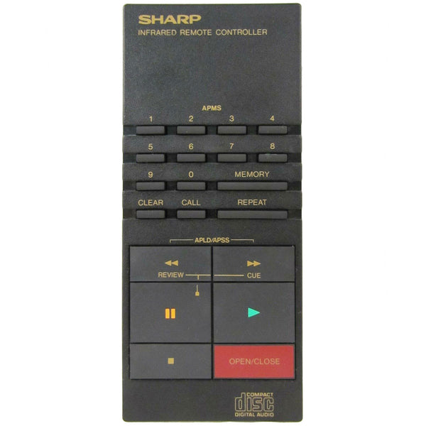 Sharp RRMCK0057AFZZ Pre-Owned Original CD Player Remote Control