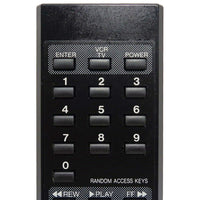 Shintom 108015200 Pre-Owned Factory Original VCR Remote Control