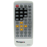 Sungale PD701 Pre-Owned Factory Original DVD Player Remote Control