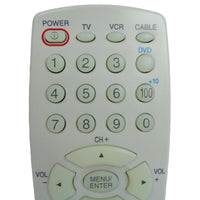 Toshiba CT-847 Pre-Owned TV Remote Control, 72796939 Factory Original