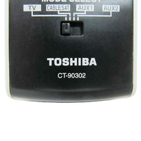 Toshiba CT-90302 Pre-Owned Factory Original TV Remote Control