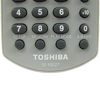 Toshiba SE-R0127 Pre-Owned Factory Original DVD Player Remote Control