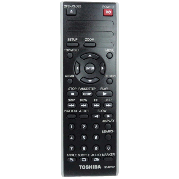 Toshiba SE-R0167 Pre-Owned Factory Original DVD Player Remote Control