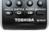 Toshiba SE-R0167 Pre-Owned Factory Original DVD Player Remote Control
