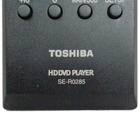 Toshiba SE-R0285 Pre-Owned HD DVD Player Remote Control