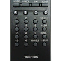 Toshiba SE-R0285 Pre-Owned HD DVD Player Remote Control