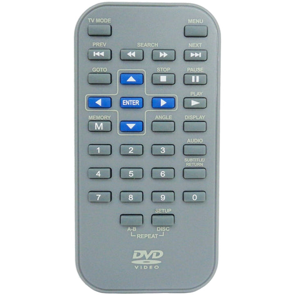Trutech PVS125B Pre-Owned Factory Original DVD Player Remote Control
