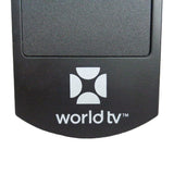 WorldTV WTV001 Pre-Owned Set Top Box TV Receiver Remote Control